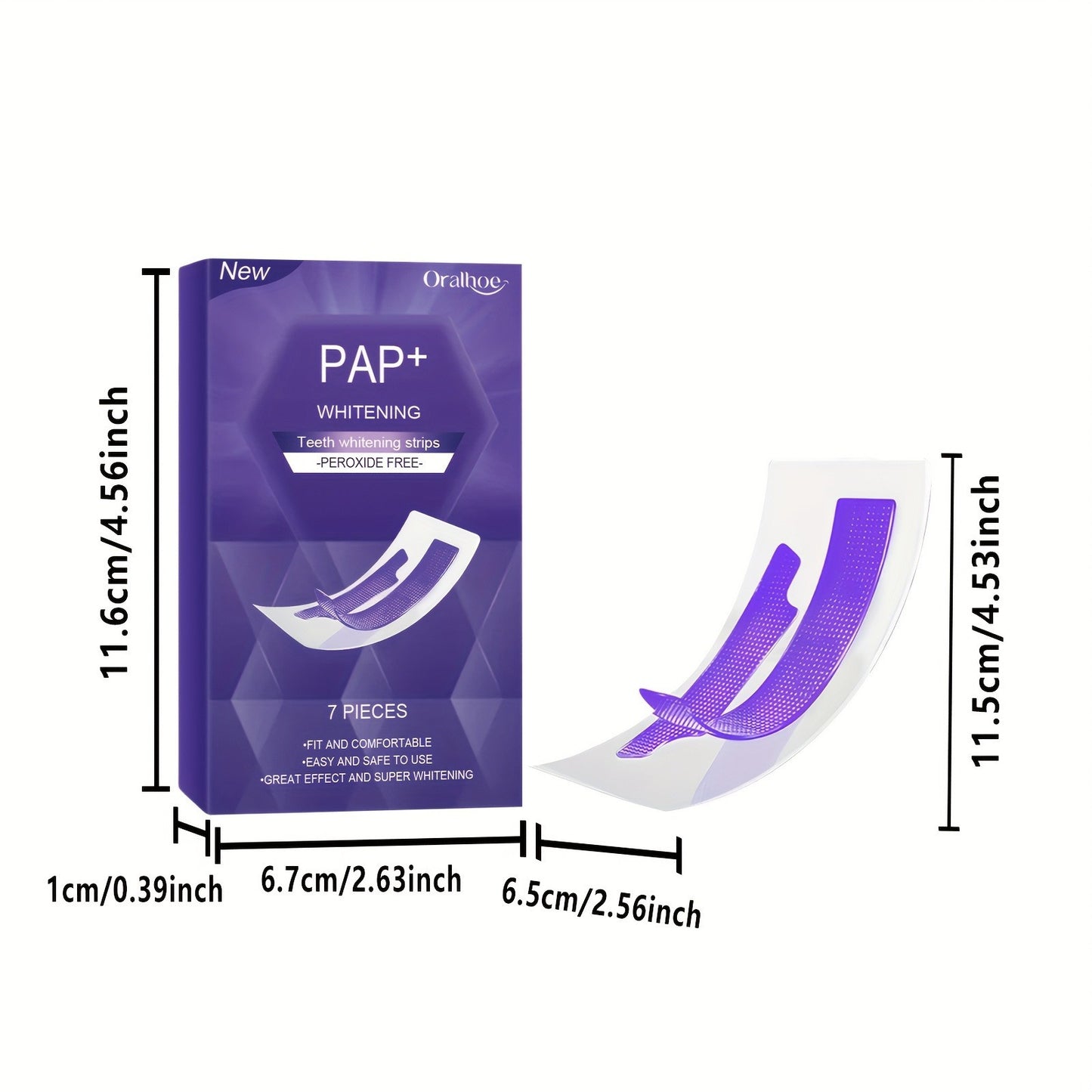 Purple Teeth Strips (Dry Application)